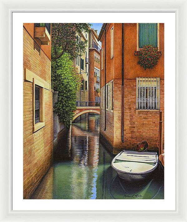 Venice Canal - Framed Print