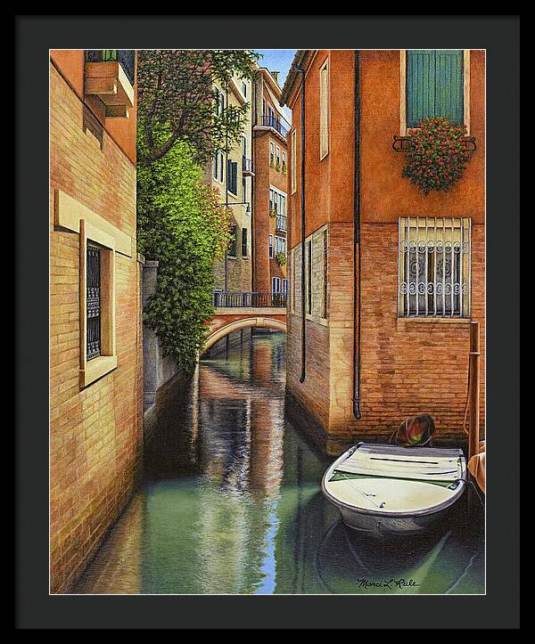 Venice Canal - Framed Print