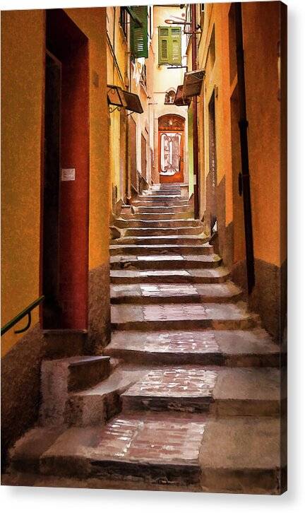 Vernazza Stairs - Acrylic Print Acrylic Print 1ArtCollection