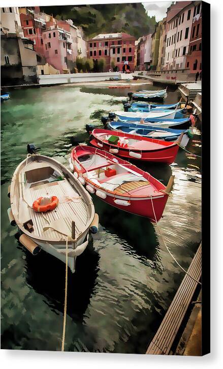 Vernazza Waterfront 2 - Canvas Print Canvas Print 1ArtCollection