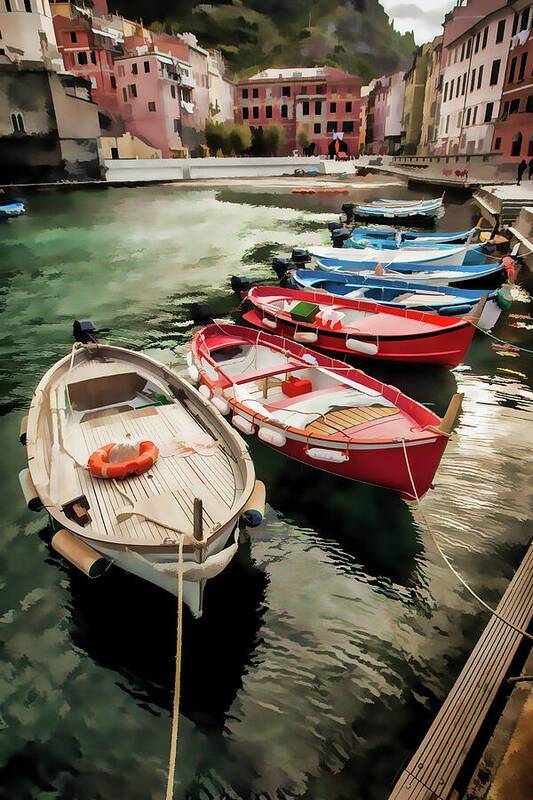 Vernazza Waterfront 2 - Art Print Art Print 1ArtCollection