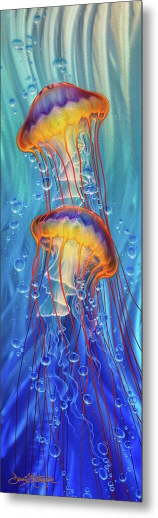 Vivid Voyage - Metal Print Metal Print 1ArtCollection