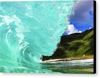 Vivid Wave Dance - Canvas Print Canvas Print 1ArtCollection