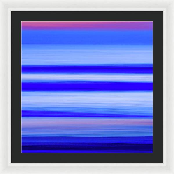 Wave Blur 2 - Framed Print