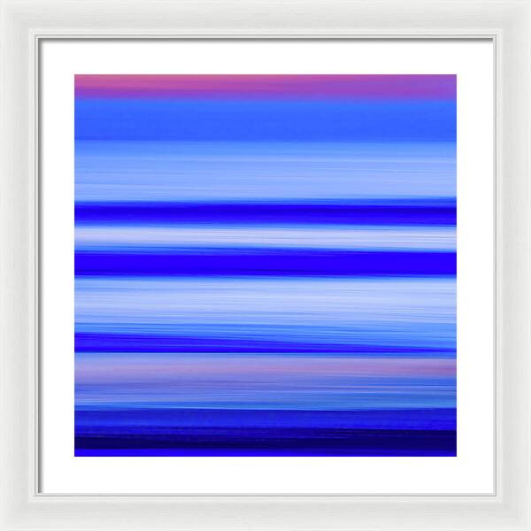 Wave Blur 2 - Framed Print