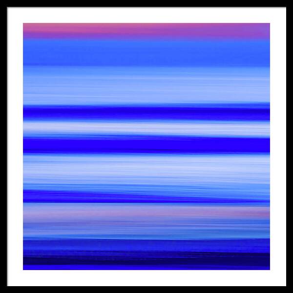 Wave Blur 2 - Framed Print