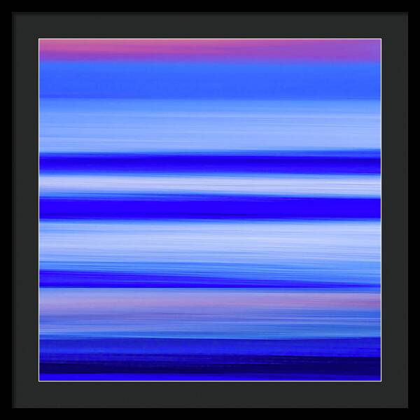 Wave Blur 2 - Framed Print