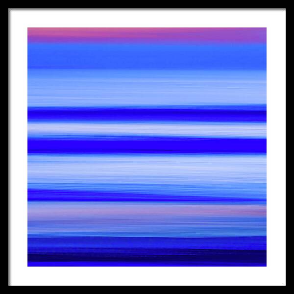 Wave Blur 2 - Framed Print