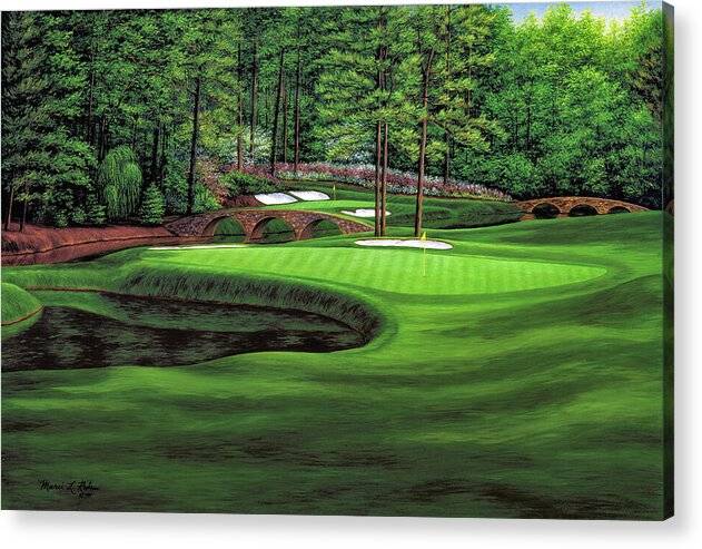 White Dogwood Number 11 Augusta National - Acrylic Print