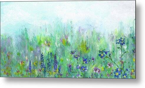 Wildflowers - Metal Print