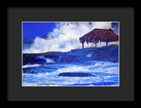 Windansea Christmas - Framed Print