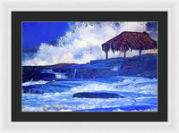 Windansea Christmas - Framed Print