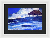 Windansea Christmas - Framed Print