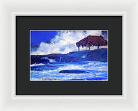 Windansea Christmas - Framed Print