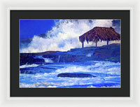 Windansea Christmas - Framed Print