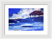 Windansea Christmas - Framed Print