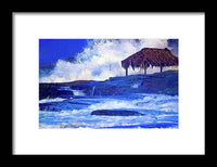 Windansea Christmas - Framed Print