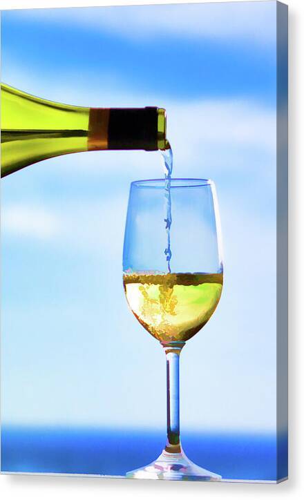 Wine Pour-ART - Canvas Print Canvas Print 1ArtCollection