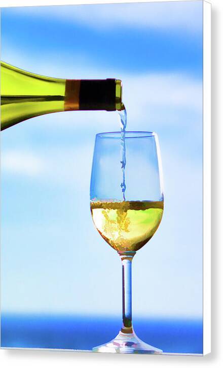 Wine Pour-ART - Canvas Print Canvas Print 1ArtCollection