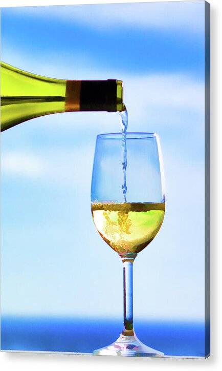 Wine Pour-ART - Acrylic Print Acrylic Print 1ArtCollection