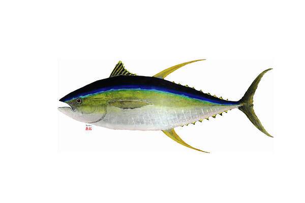 Yellow Fin Tuna - Art Print Art Print 1ArtCollection