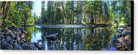 Yosemite Reflections - Canvas Print