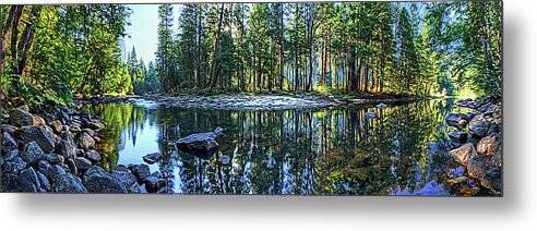 Yosemite Reflections - Metal Print