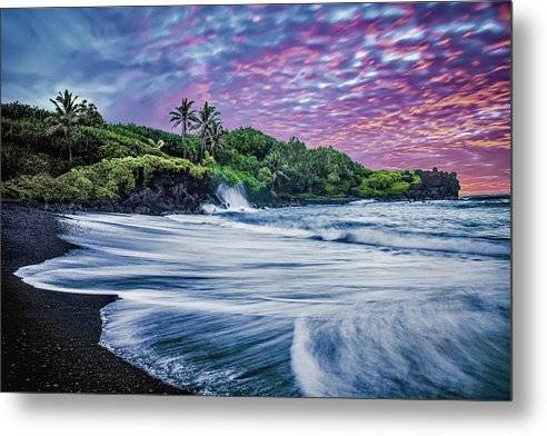 Black Sand Rising 2 - Metal Print Metal Print 1ArtCollection