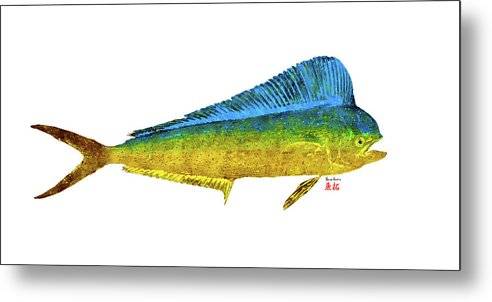 Female Mahi- Metal Print Metal Print 1ArtCollection