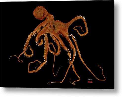 Octopus - Metal Print Metal Print 1ArtCollection