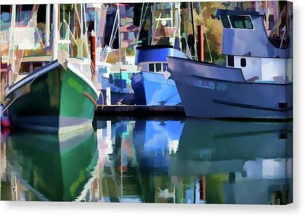 Calm Harbor - Canvas Print Canvas Print 1ArtCollection