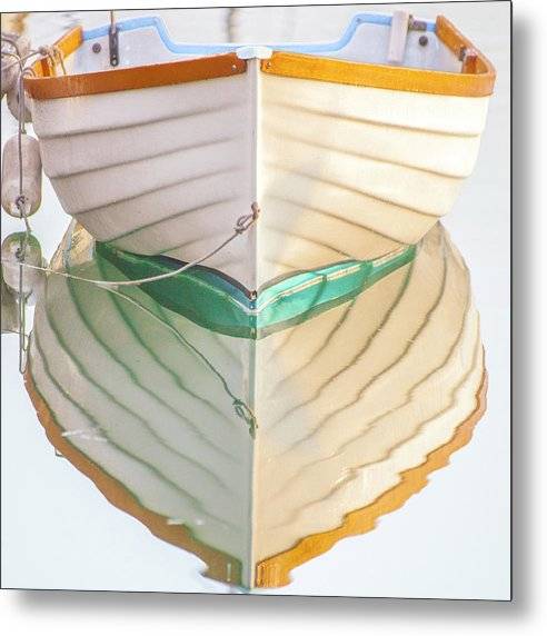 Balboa rowboat reflection - Metal Print Metal Print 1ArtCollection