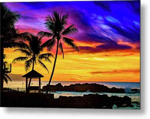 Endless Summer - Metal Print Metal Print 1ArtCollection