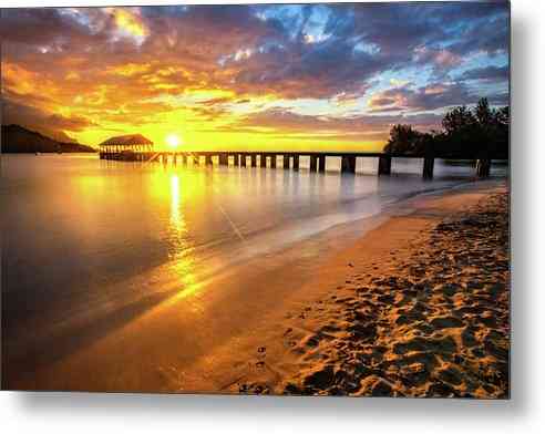 Hanalei Dreaming - Metal Print Metal Print 1ArtCollection