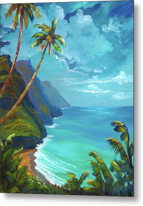 Kalalau Trail - Metal Print Metal Print 1ArtCollection