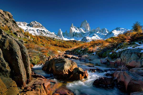 Mt Fitzroy Patagonia - Art Print Art Print 1ArtCollection