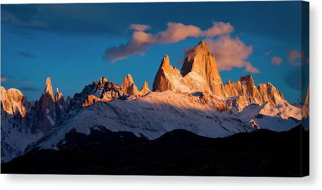 Mt Fitzroy Sunrise - Canvas Print Canvas Print 1ArtCollection