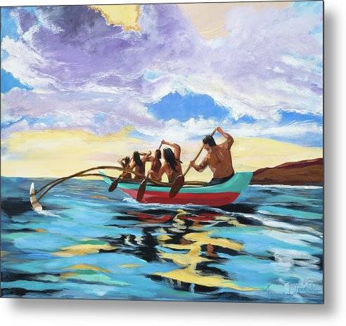 Outrigger Boys - Metal Print Metal Print 1ArtCollection