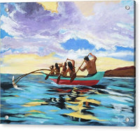 Outrigger Boys - Acrylic Print Acrylic Print 1ArtCollection