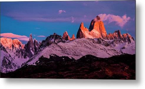 Patagonian Sunrise - Metal Print Metal Print 1ArtCollection