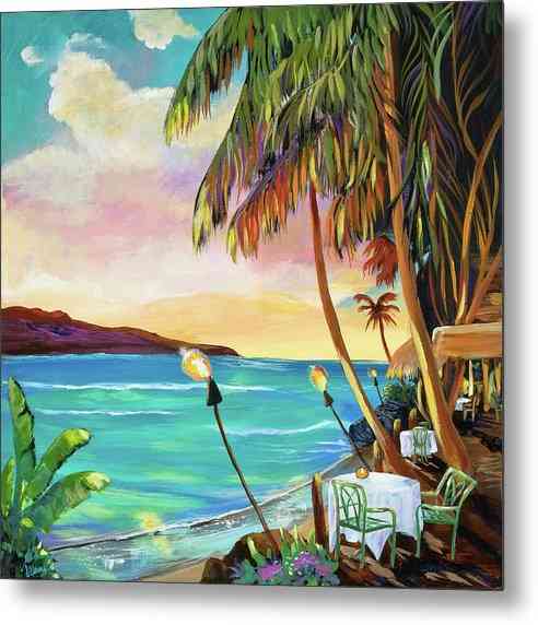 Perfect Day in Paradise - Metal Print Metal Print 1ArtCollection