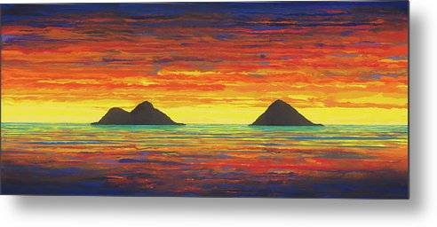 Sunrise Lanikai - Metal Print Metal Print 1ArtCollection