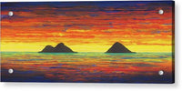 Sunrise Lanikai - Acrylic Print Acrylic Print 1ArtCollection