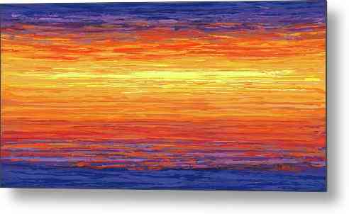 Sunset Sunset - Metal Print Metal Print 1ArtCollection