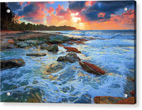 Turtle Bay Sunset - Acrylic Print Acrylic Print 1ArtCollection