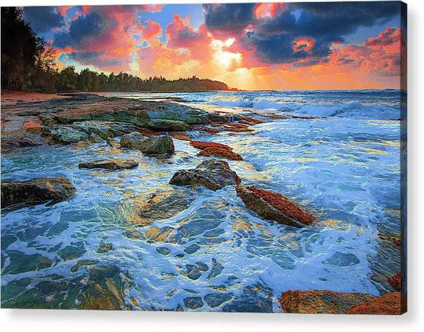 Turtle Bay Sunset - Acrylic Print Acrylic Print 1ArtCollection