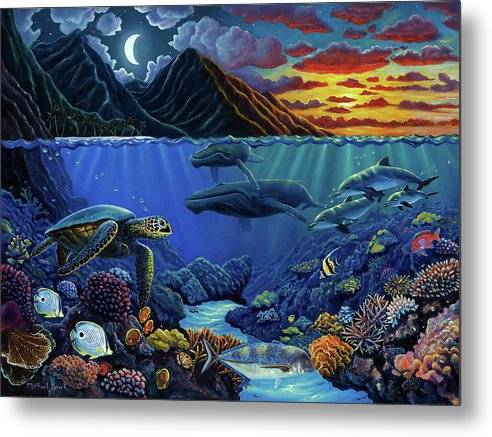 Twilight Harmony - Metal Print Metal Print 1ArtCollection