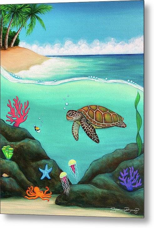 Under the Sea - Metal Print Metal Print 1ArtCollection