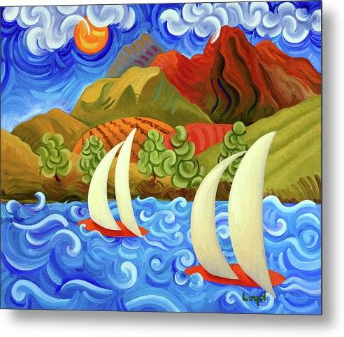 West Maui Regatta - Metal Print Metal Print 1ArtCollection